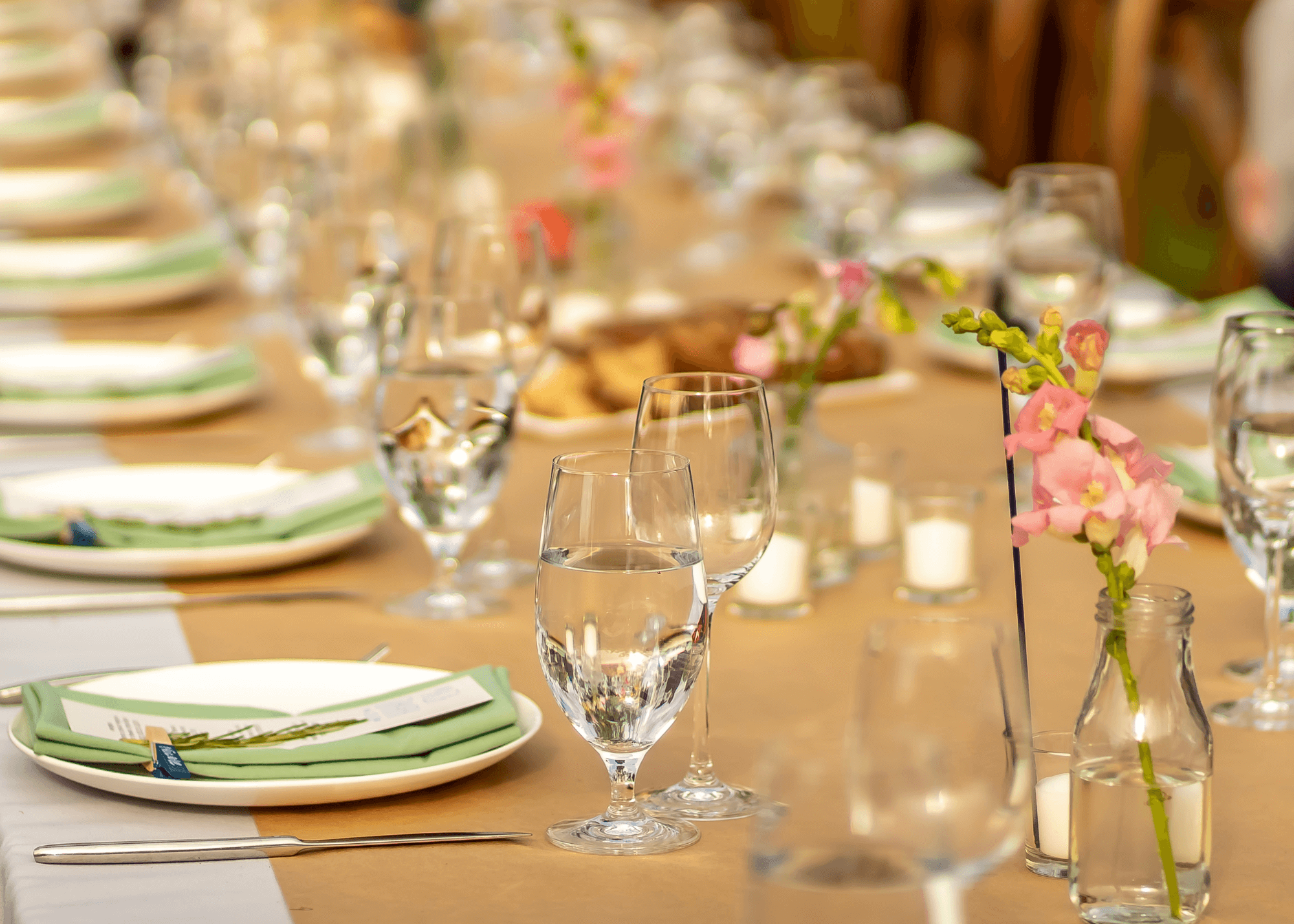 how to practice sustainability when hosting