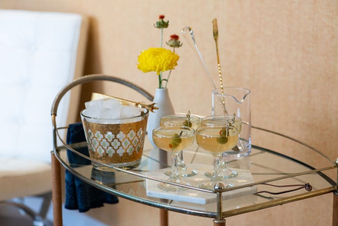 You can't forget the classic dry martini.