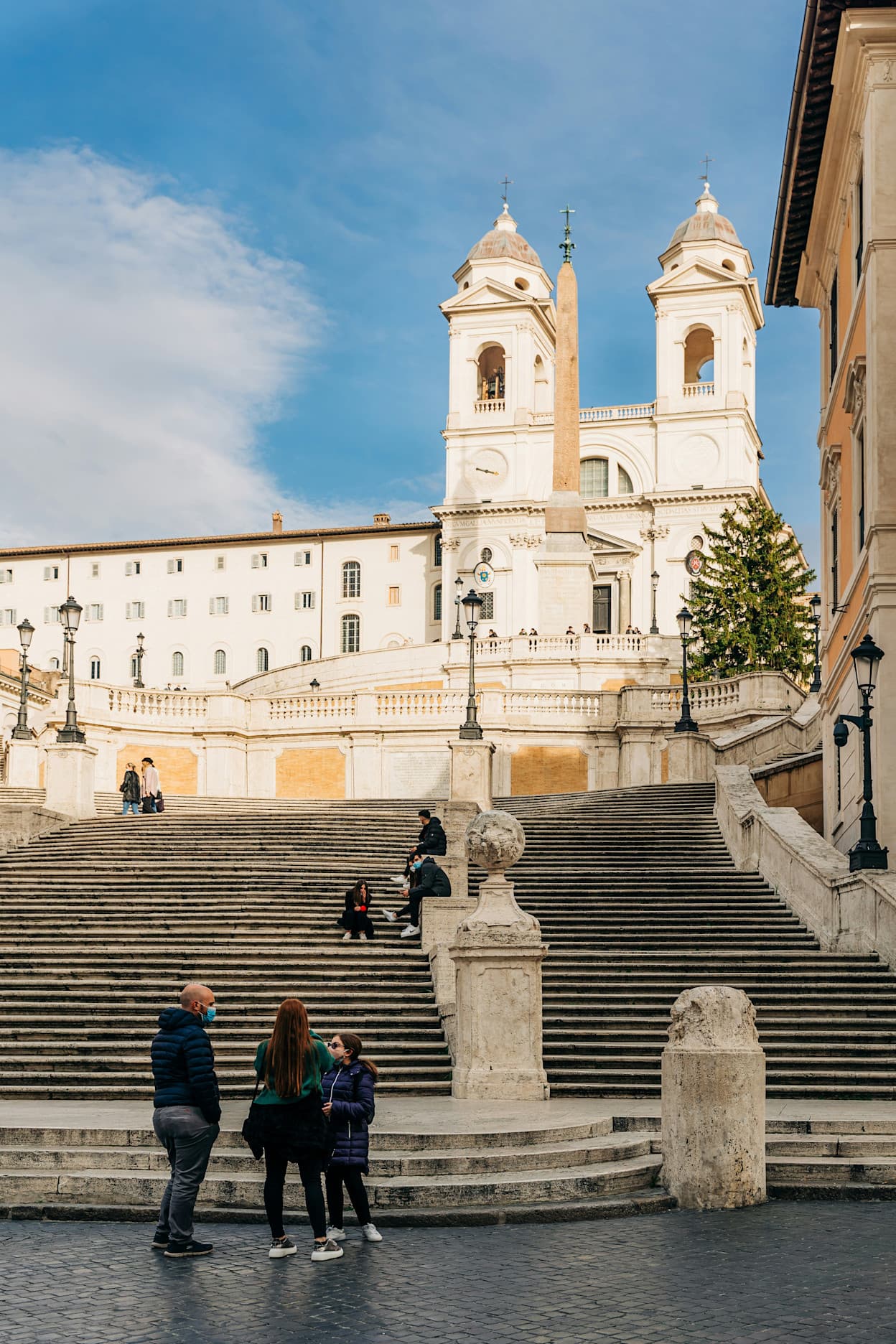 Taken at the Spanish Steps in the Tridente neighborhood in Rome