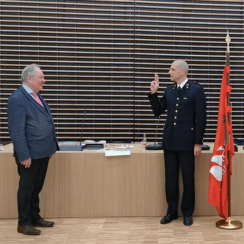 Kolonel Thierry Van Goethem legt eed af als zonecommandant