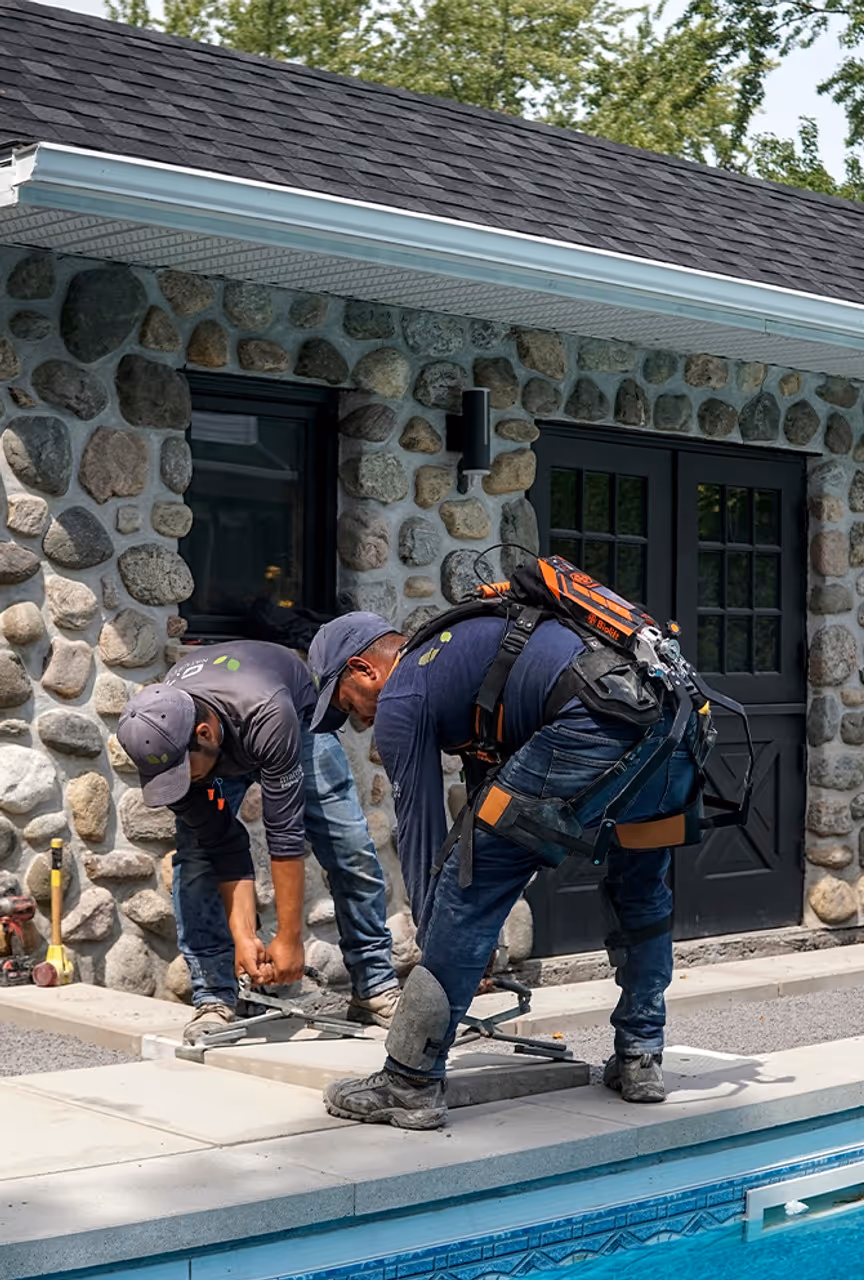 worker using biolift exoskeleton