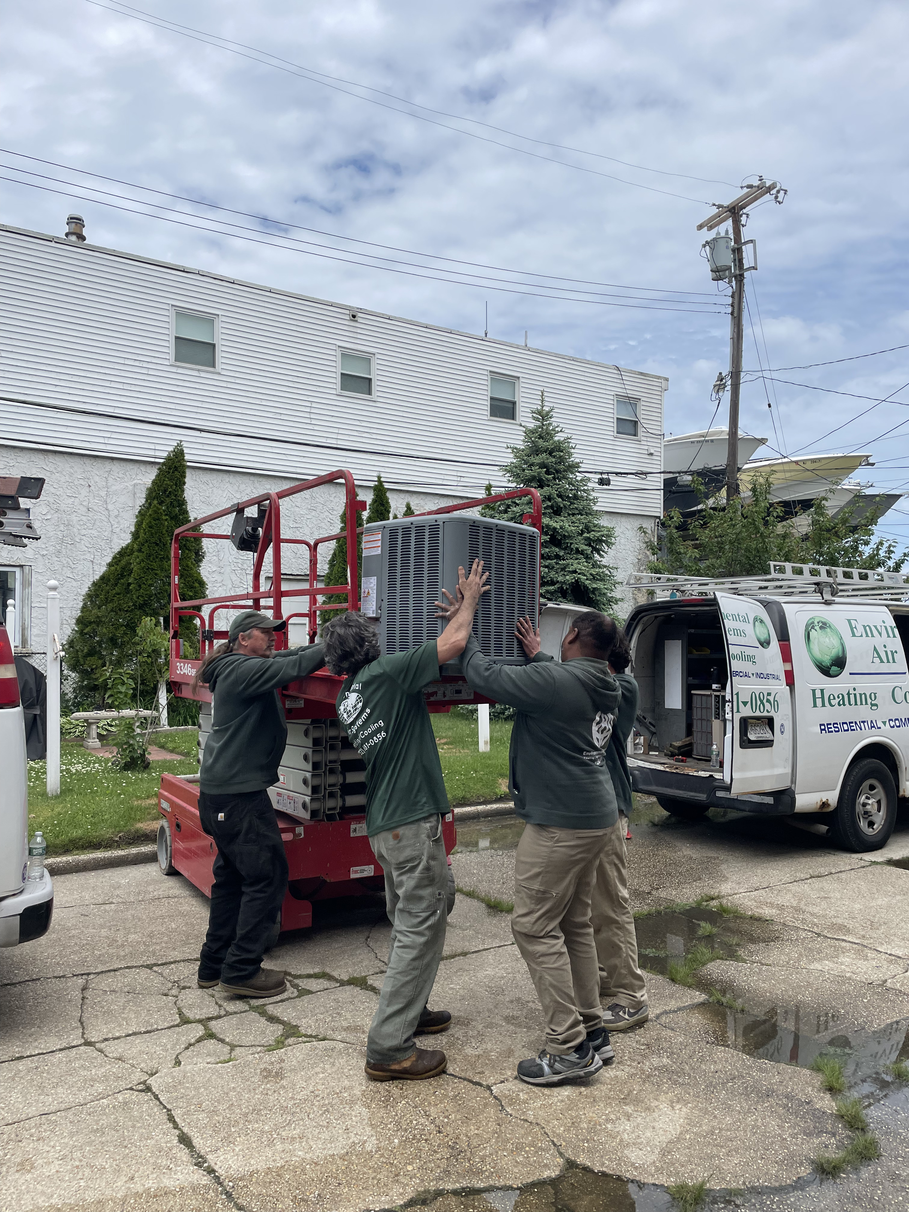 Technician work that is done by Environmental Air Systems, New Jersey