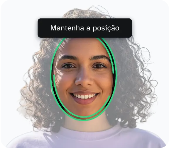 Imagem demonstrando o reconhecimento facial utilizando a Unico