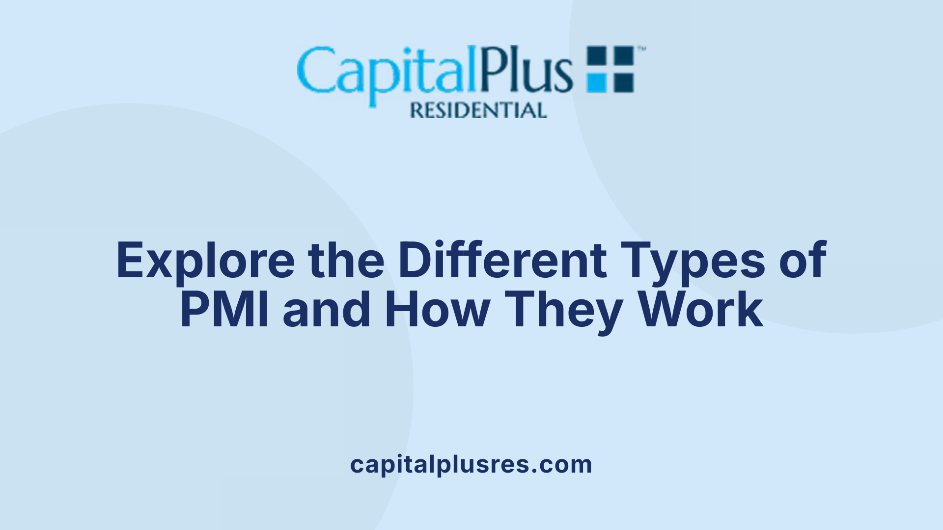 Explore the Different Types of PMI and How They Work