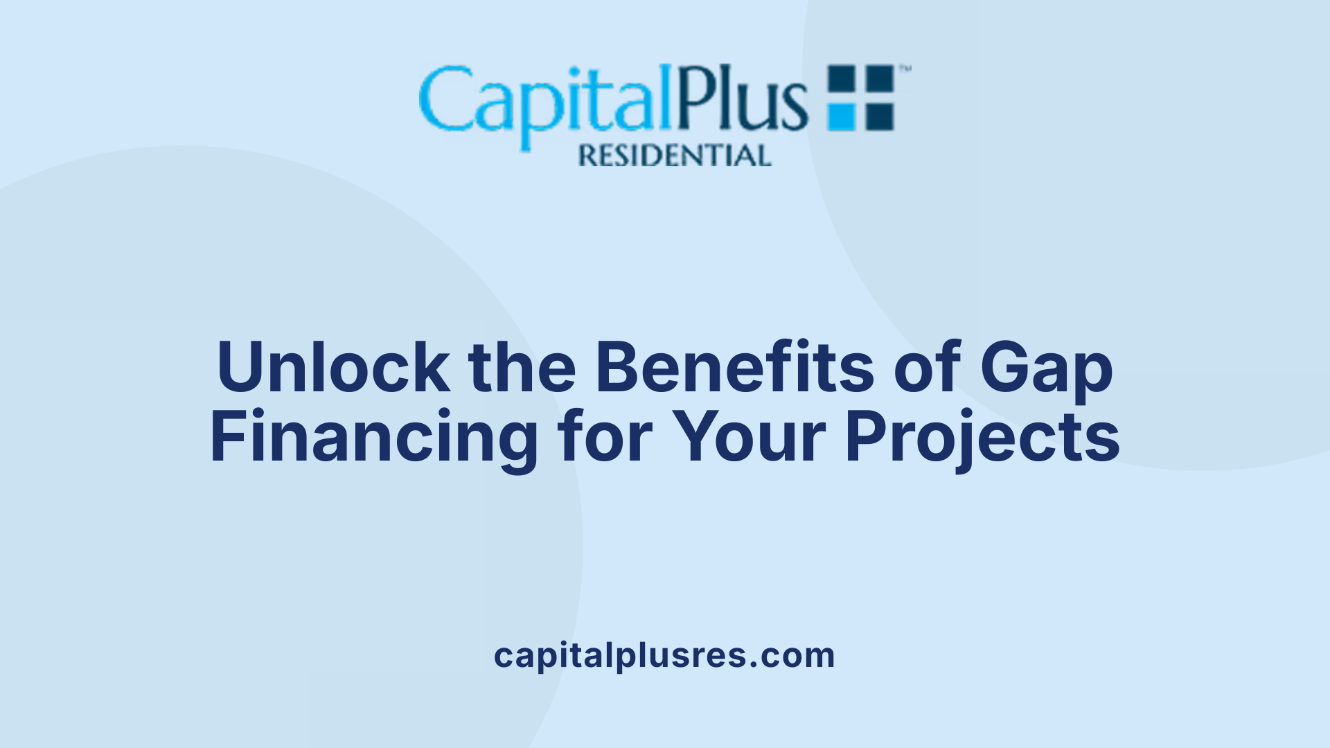 Unlock the Benefits of Gap Financing for Your Projects