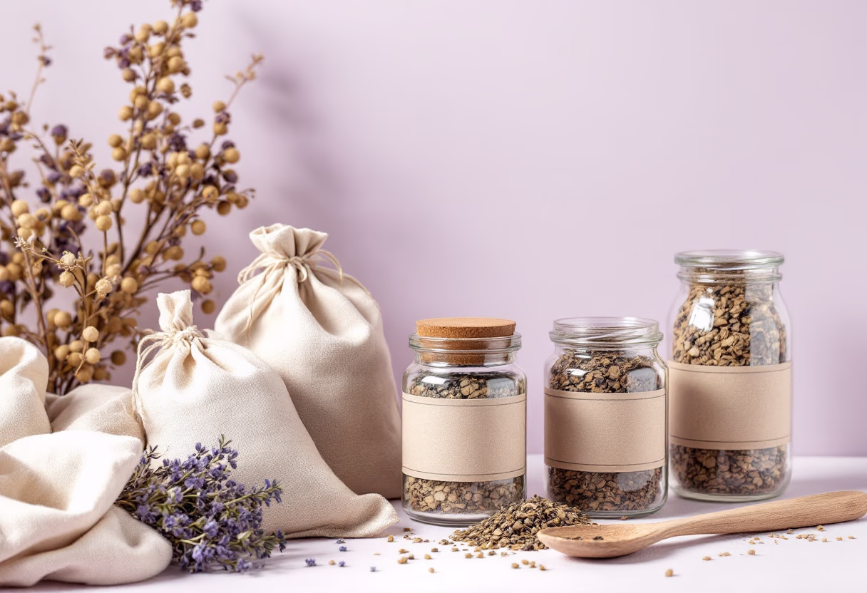 image of therapeutic herbal products