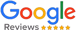 A google reviews 5 star icon