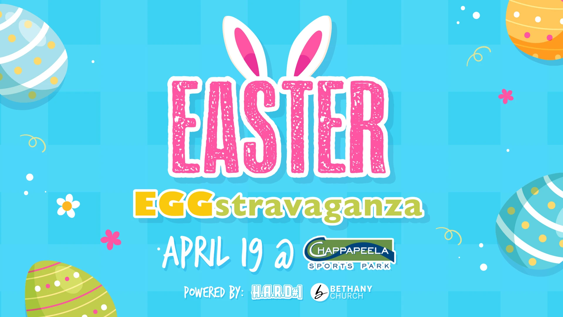 2025 Easter Eggstravaganza at Chappapeela Sports Park!