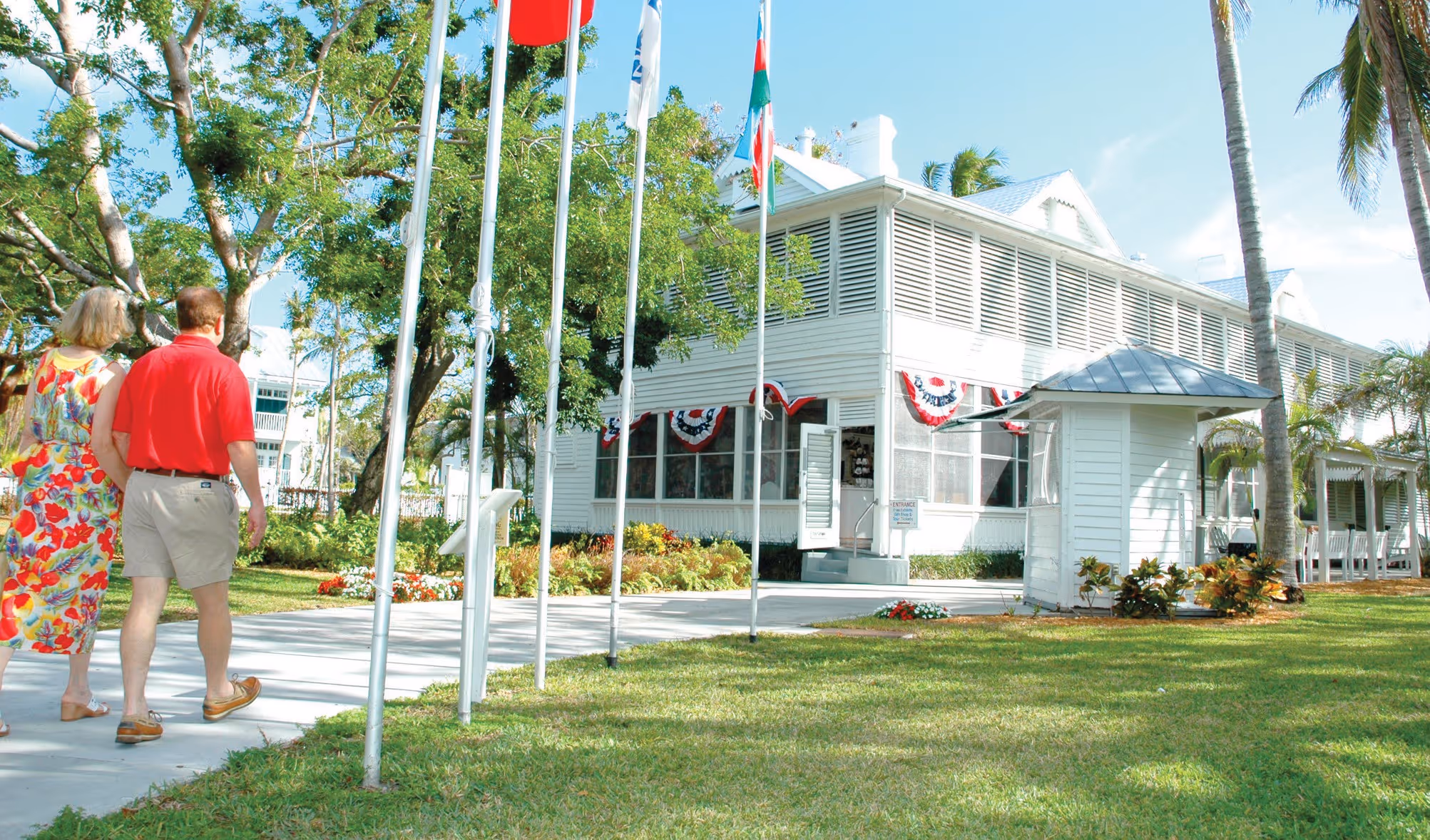 Visiting Truman Little White House in Key West