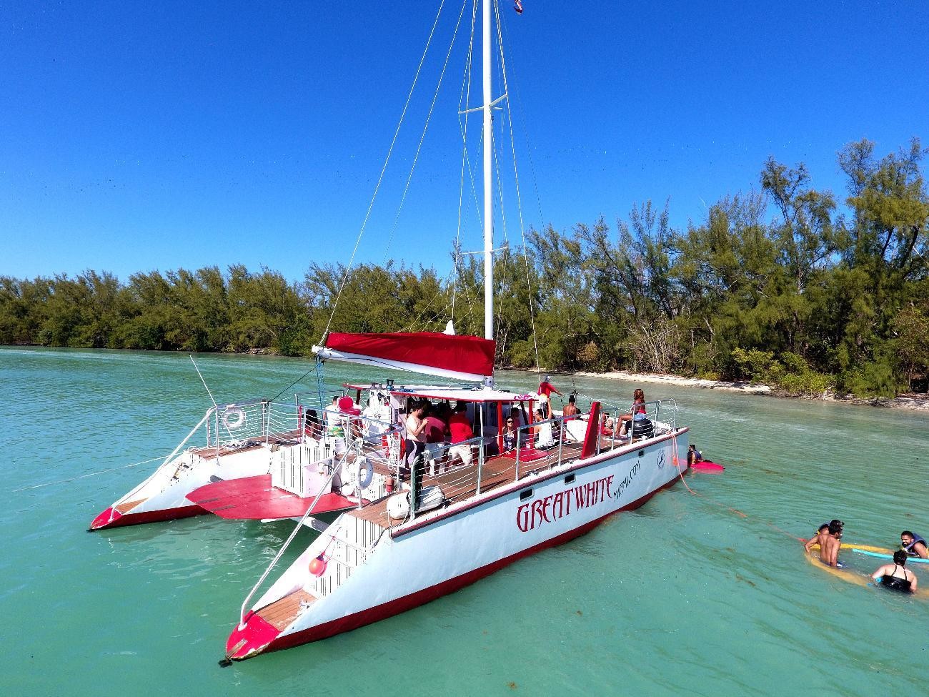 Private tour on a catamaran