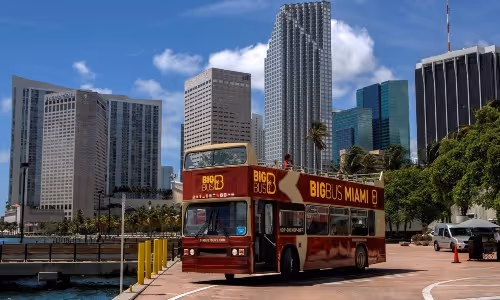 Tour privato di Miami in autobus a due piani