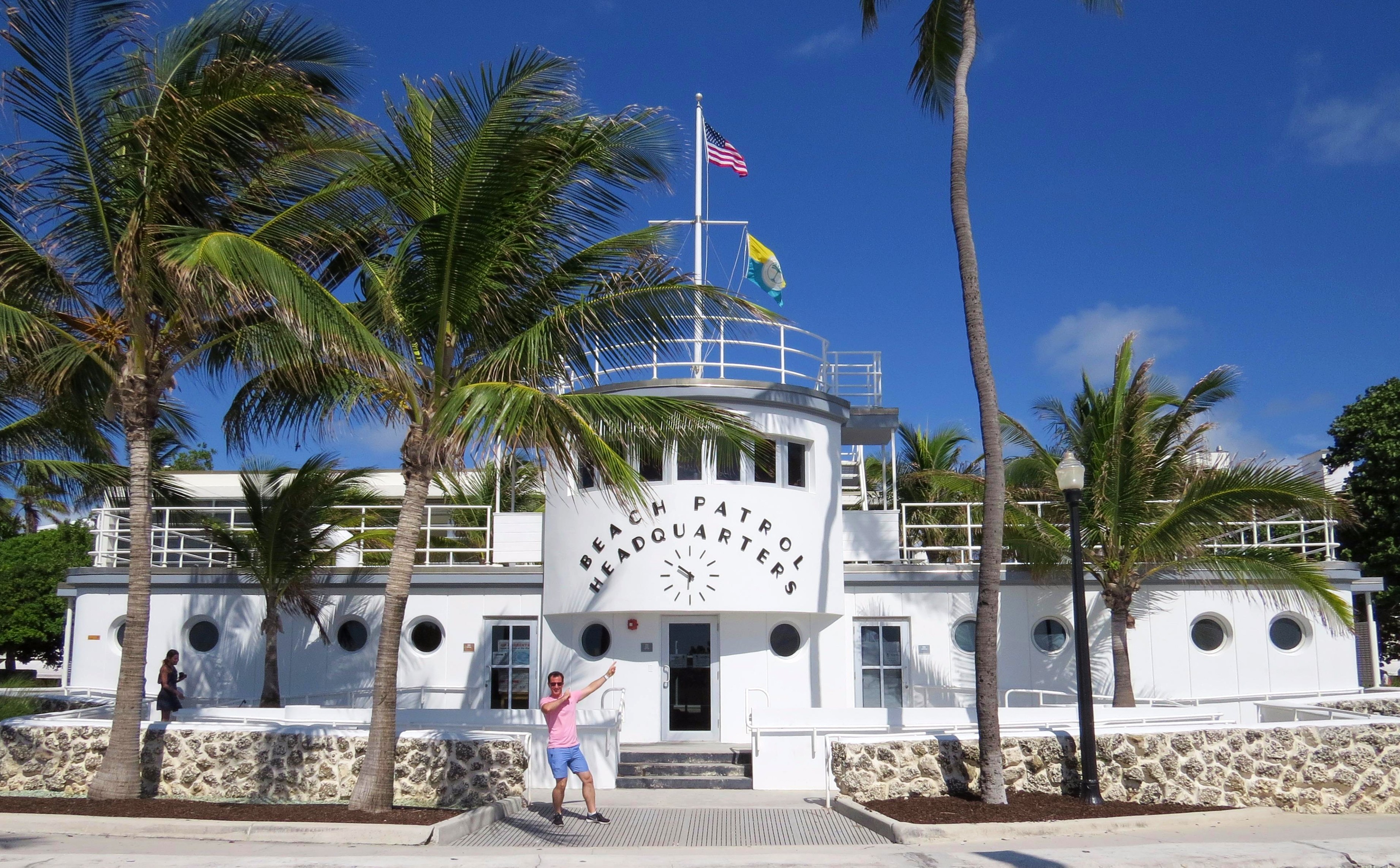 Walking tour starts at the Art Deco Welcome Center on Ocean Drive