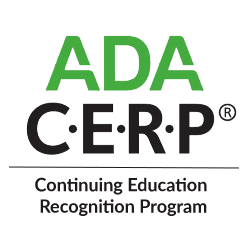 ADA CERP logo, LSU CDE is ADA CERP recognized