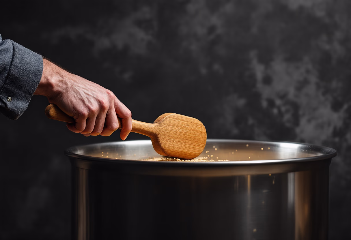 image of the brewing process