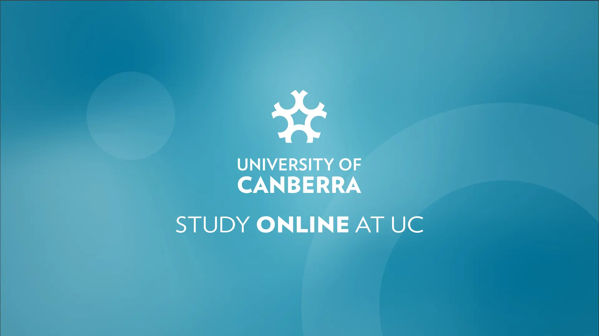 Study online at University of Canberra