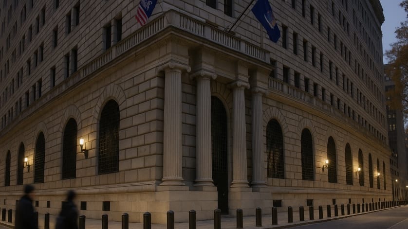 NY Fed bond purchases liquidity