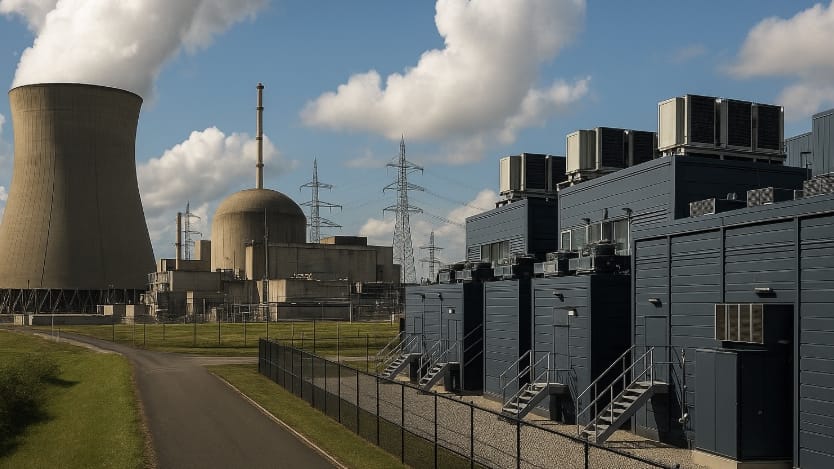 Three Mile Island nuclear restart AI