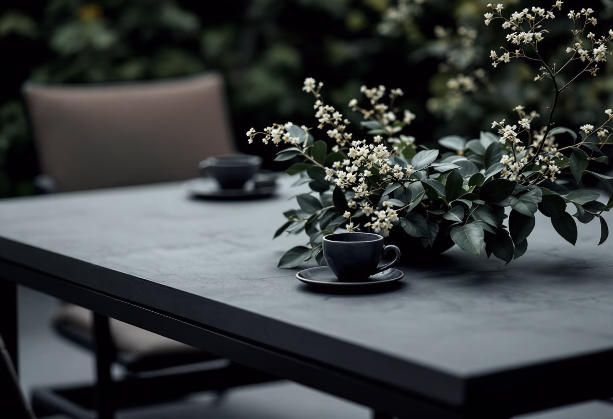 image of a modern patio design (for a landscaping service)