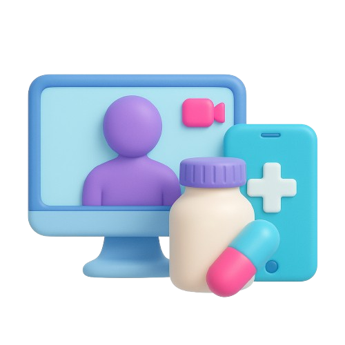Medical Telehealth and prescription medicine