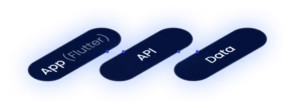 a blue and white diagram