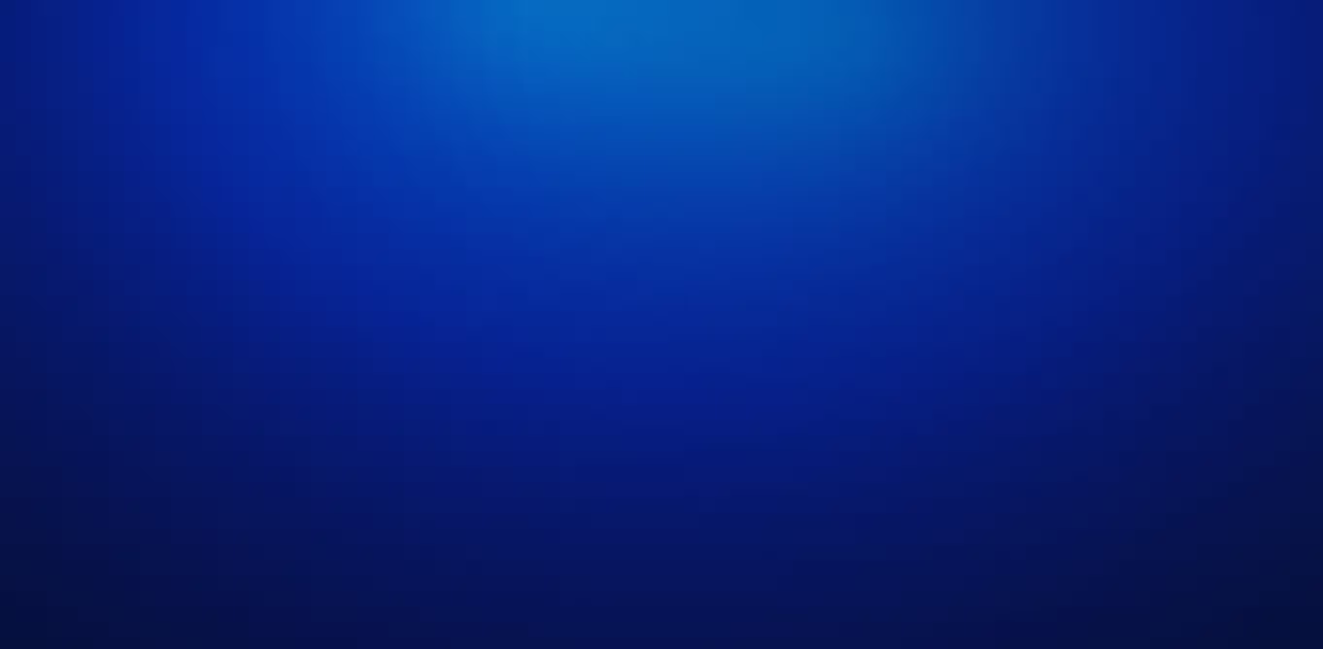 a blue background with a white spot