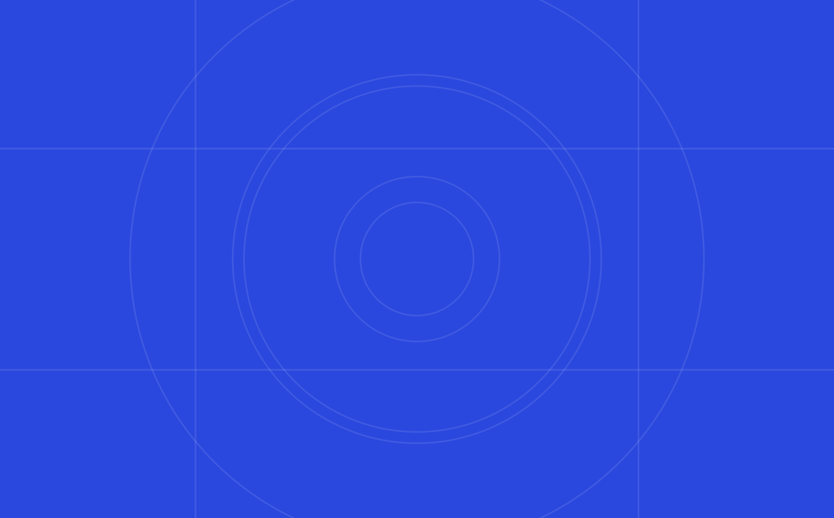 a blue screen with a blue circle