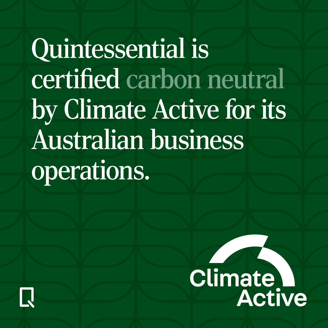 Quintessential Achieves Carbon Neutral Certification by Climate Active!