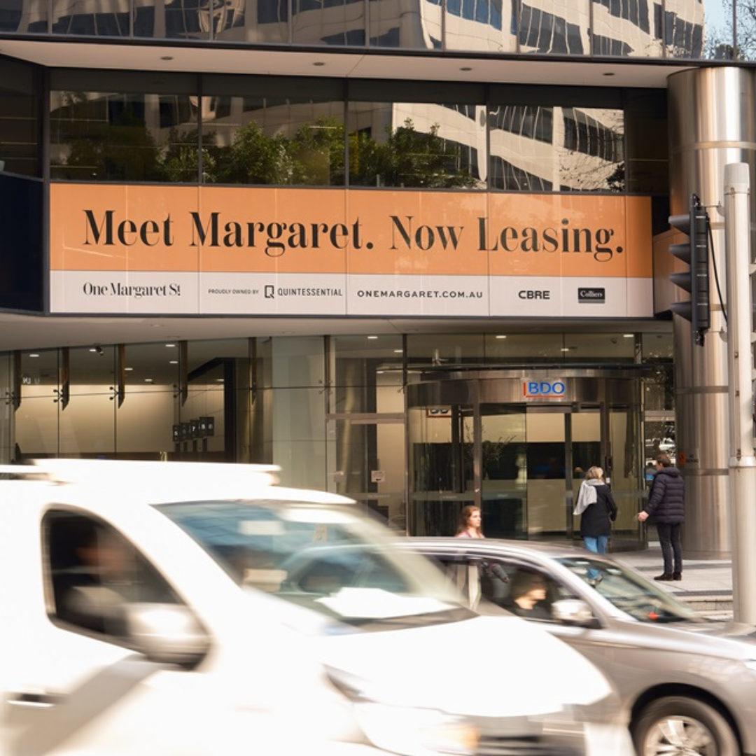 We are pleased to share the installation of new signage at 1 Margaret Street, Sydney!
