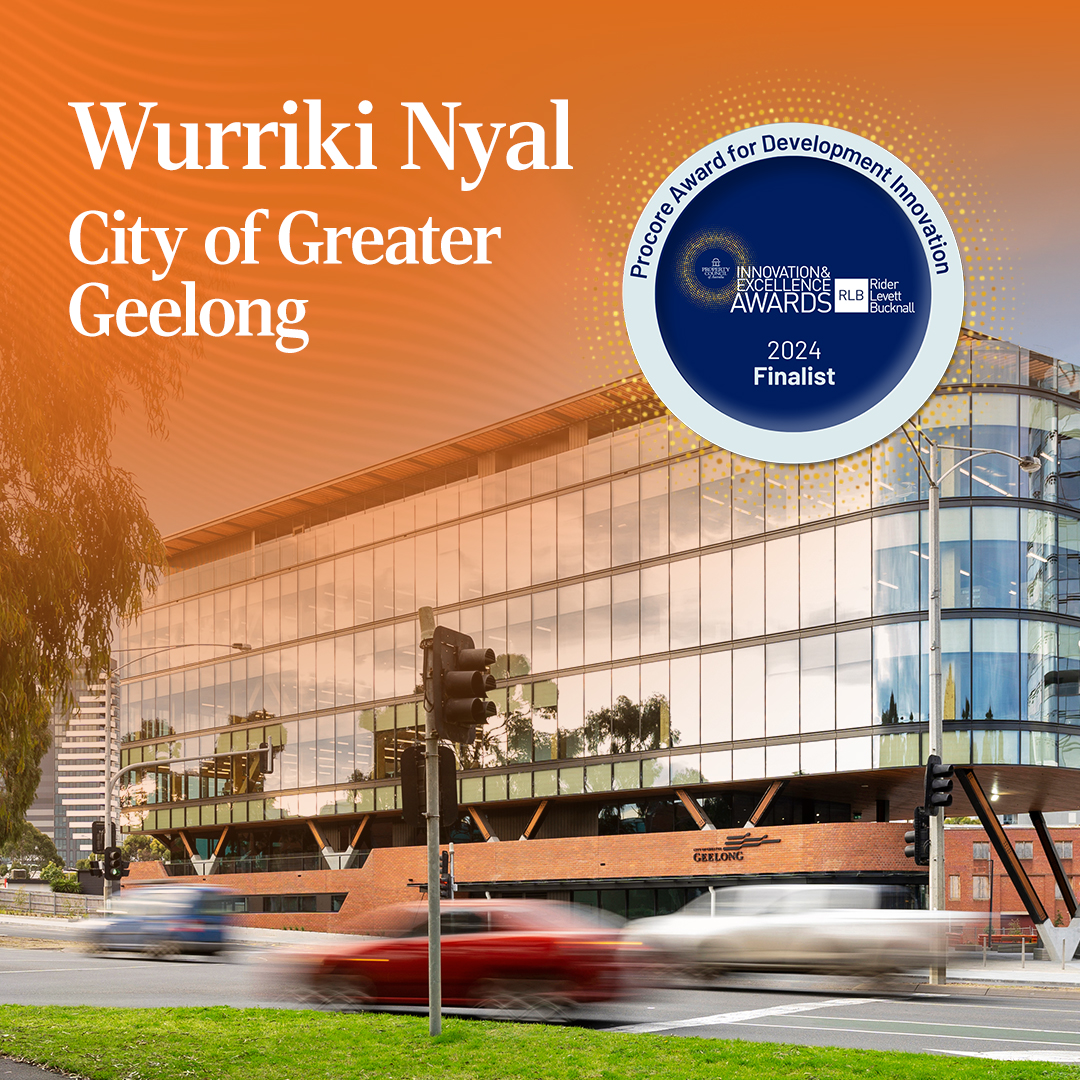 Wurriki Nyal Geelong - finalist in the PCA Property Awards