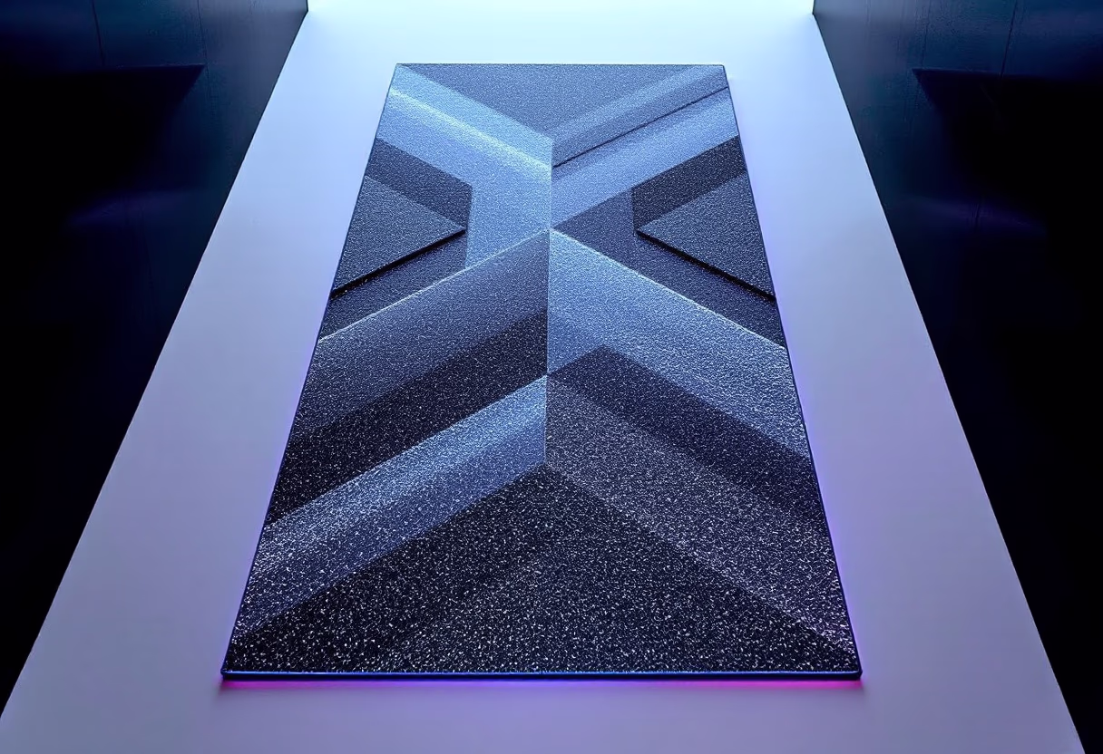 image of a freshly cleaned carpet for a cleaning service