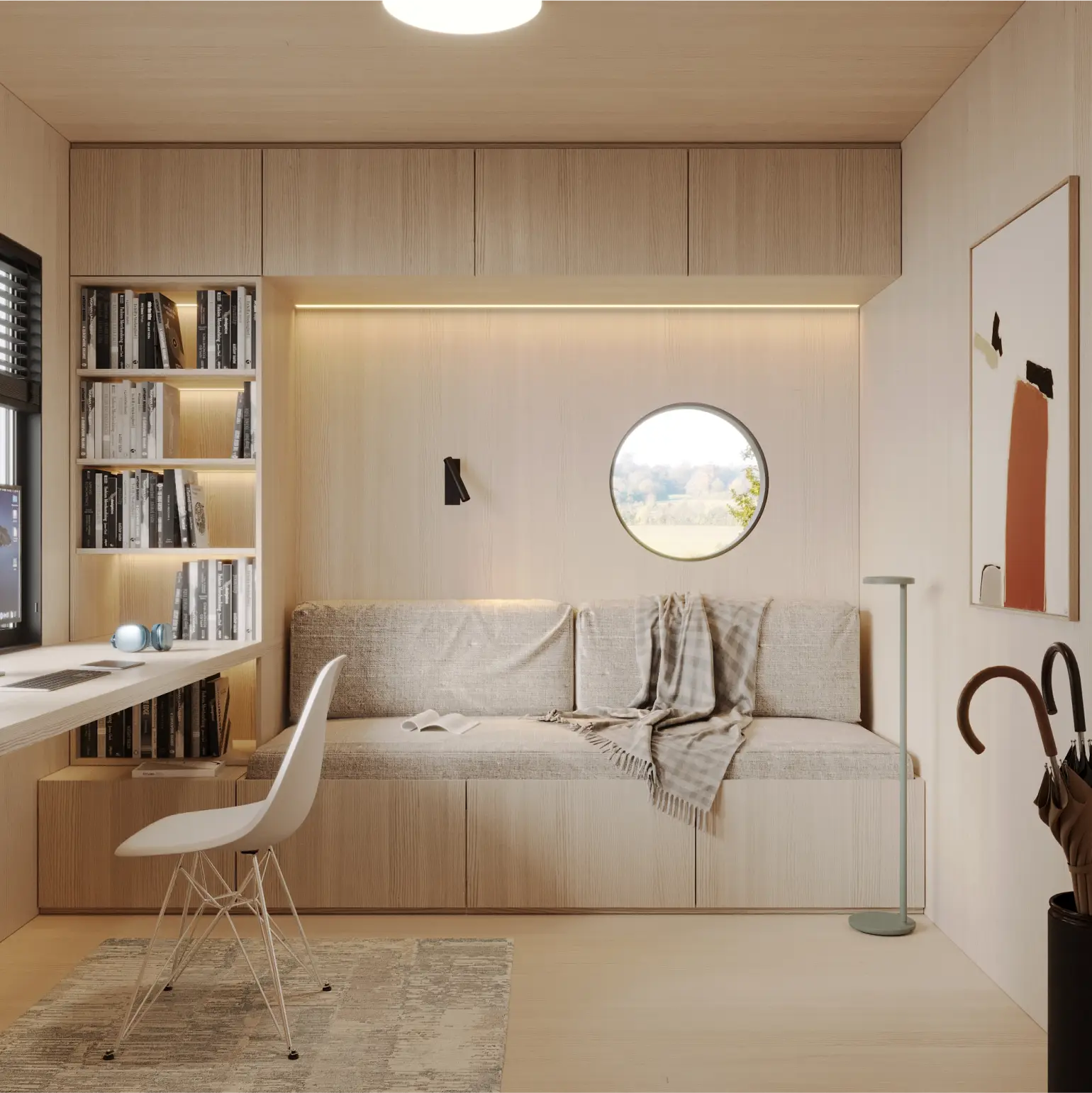 tenfold glamping zahradní domek vizualizace