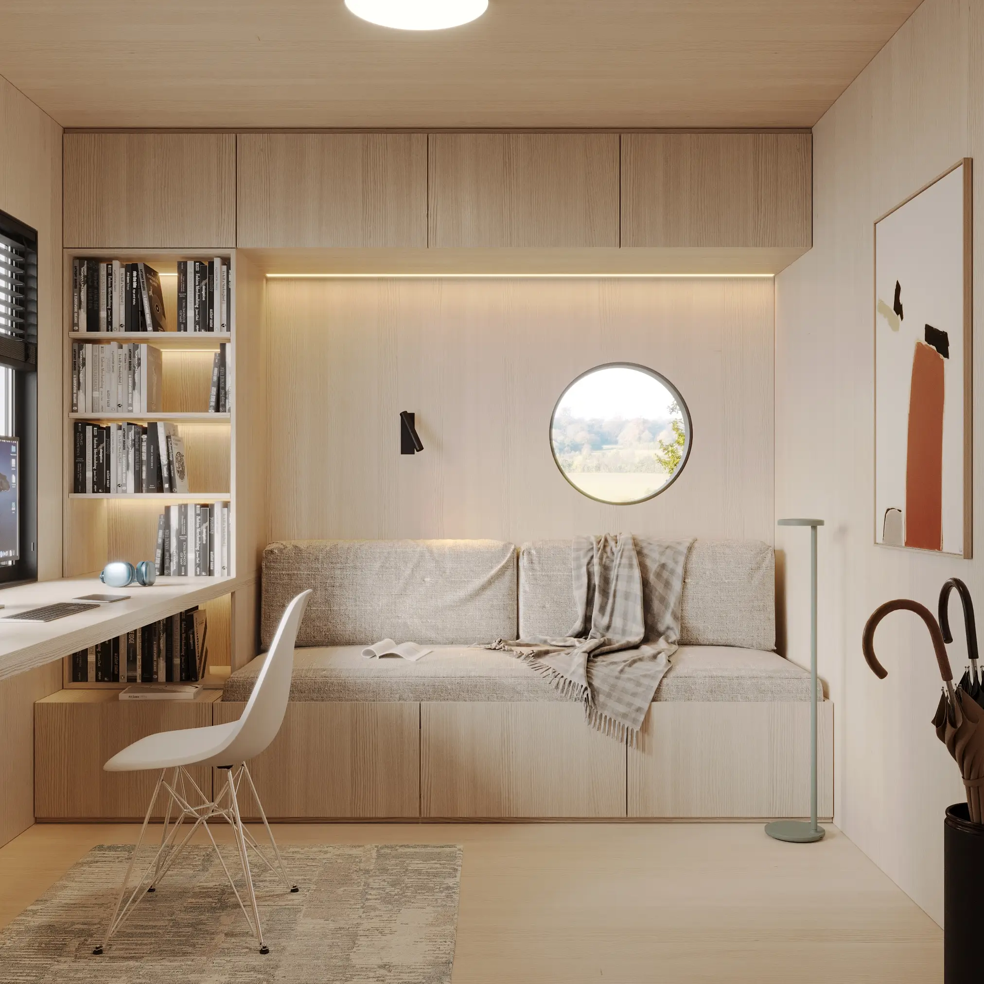 tenfold zahradní domek přírodní kancelář