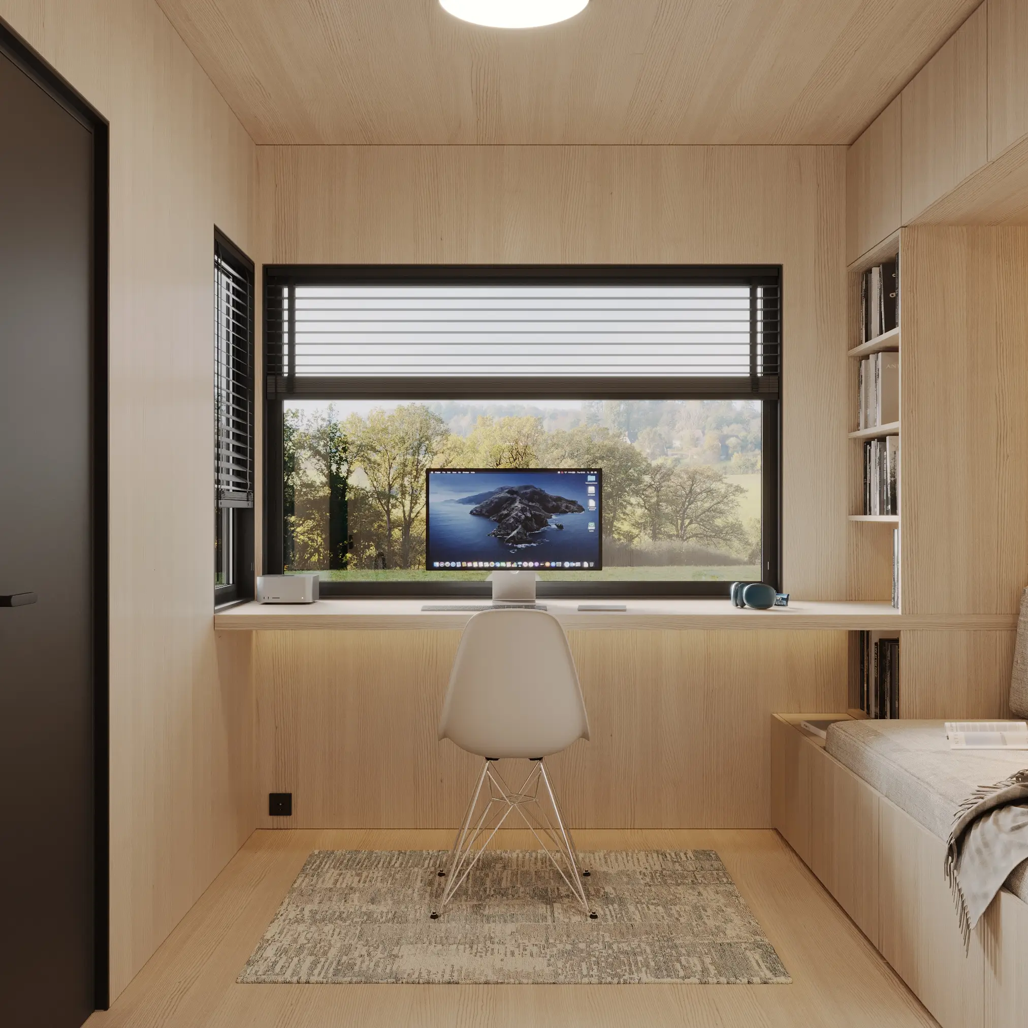 tenfold zahradní domek přírodní kancelář