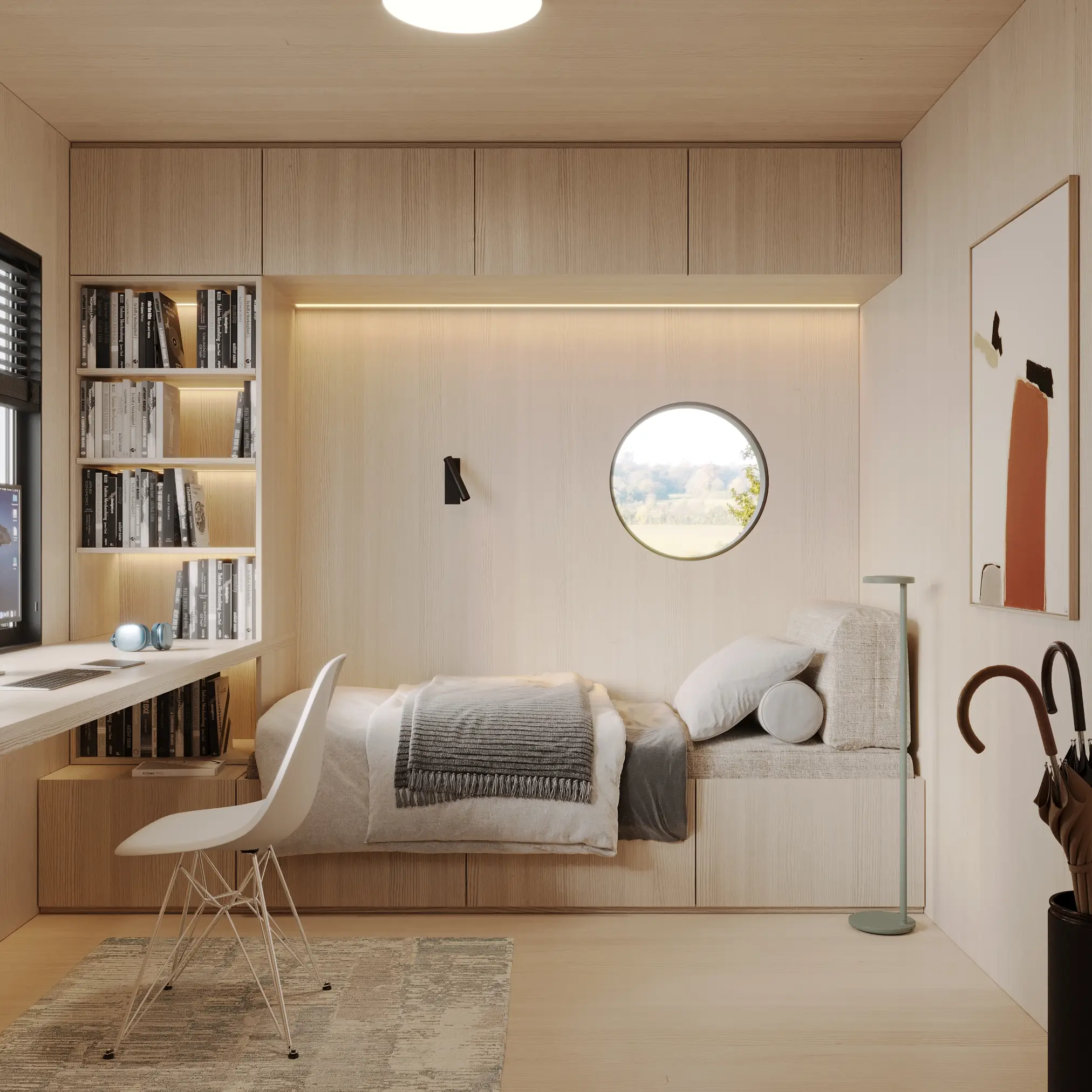 tenfold zahradní domek přírodní kancelář