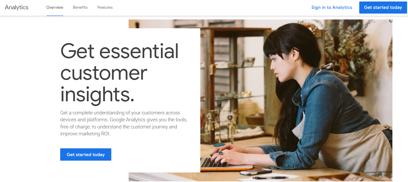 Google Analytics für Webflow