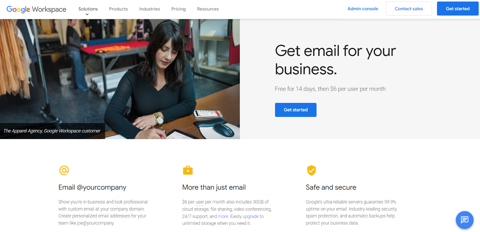 Google Workspace für Webflow