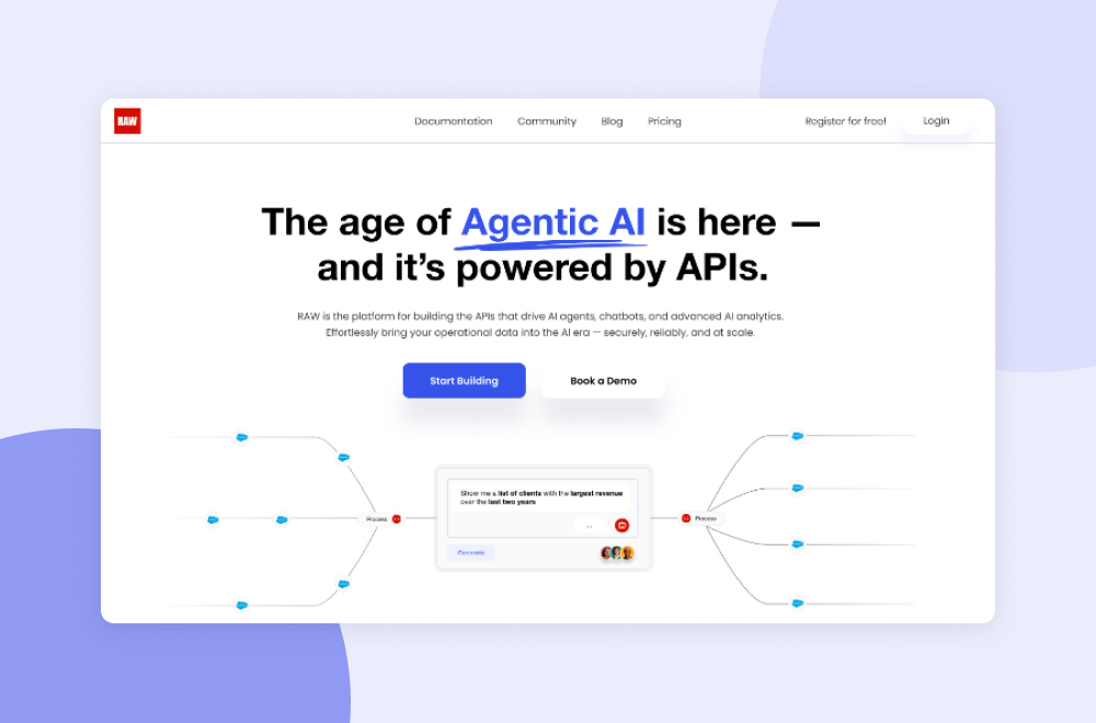Webflow Website Beispiel: Raw Labs