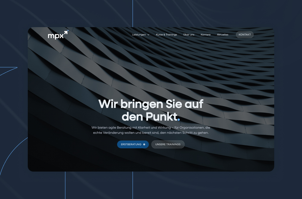Webflow Website Beispiel: Mpirix