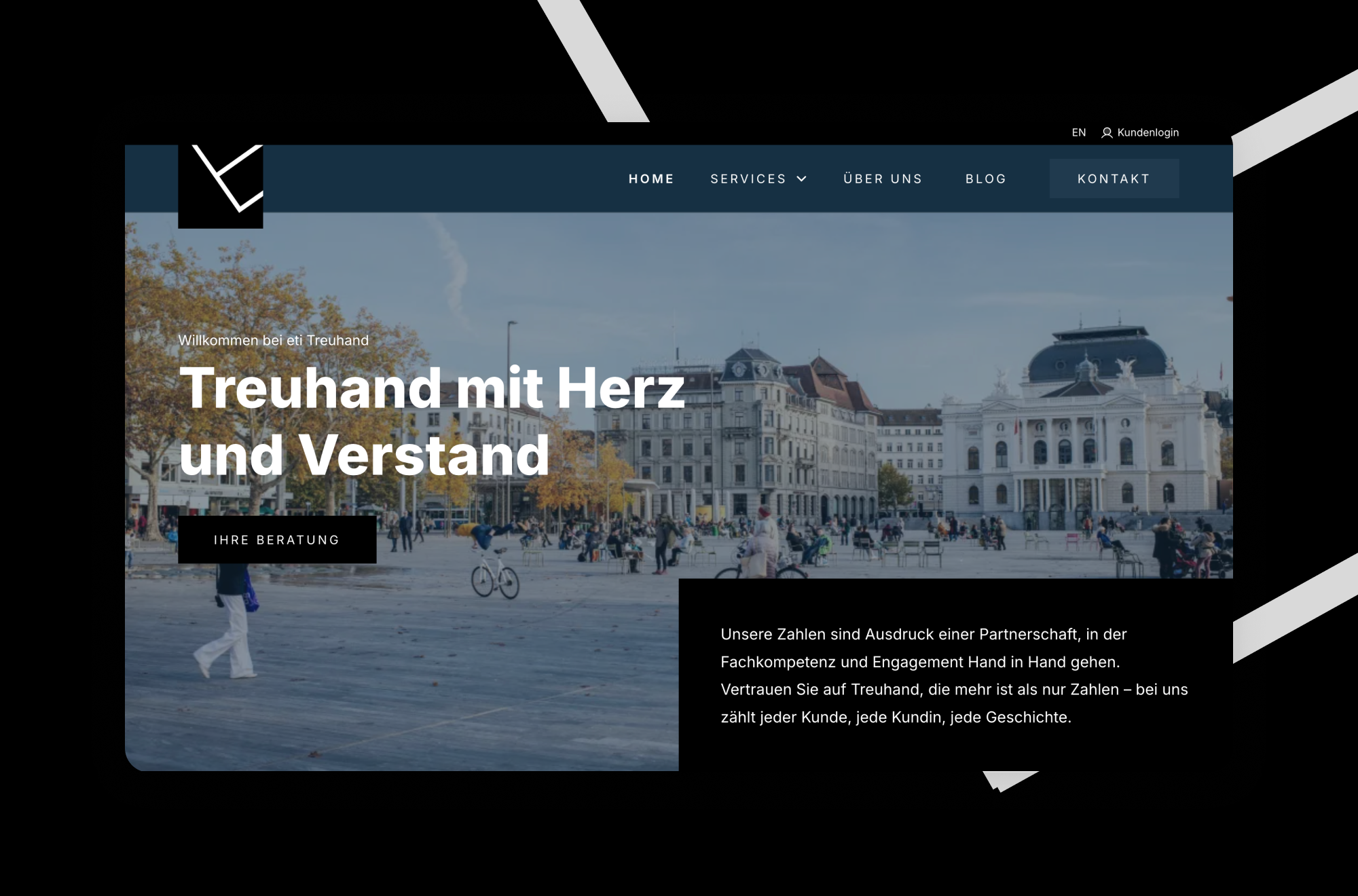 Boutique Treuhand Büro im Herzen Zürichs