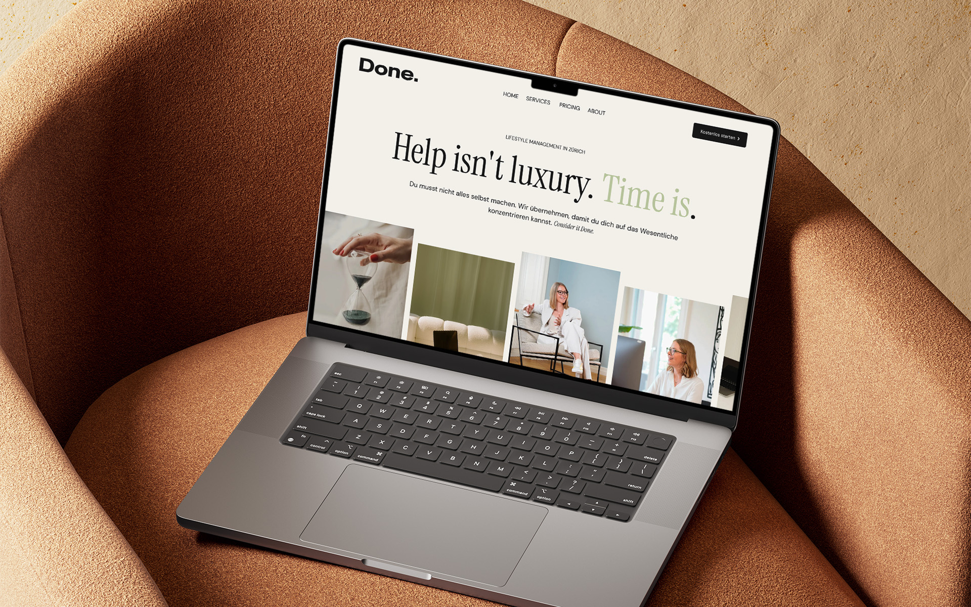 Full Service Projet für Personal Assistant Startup