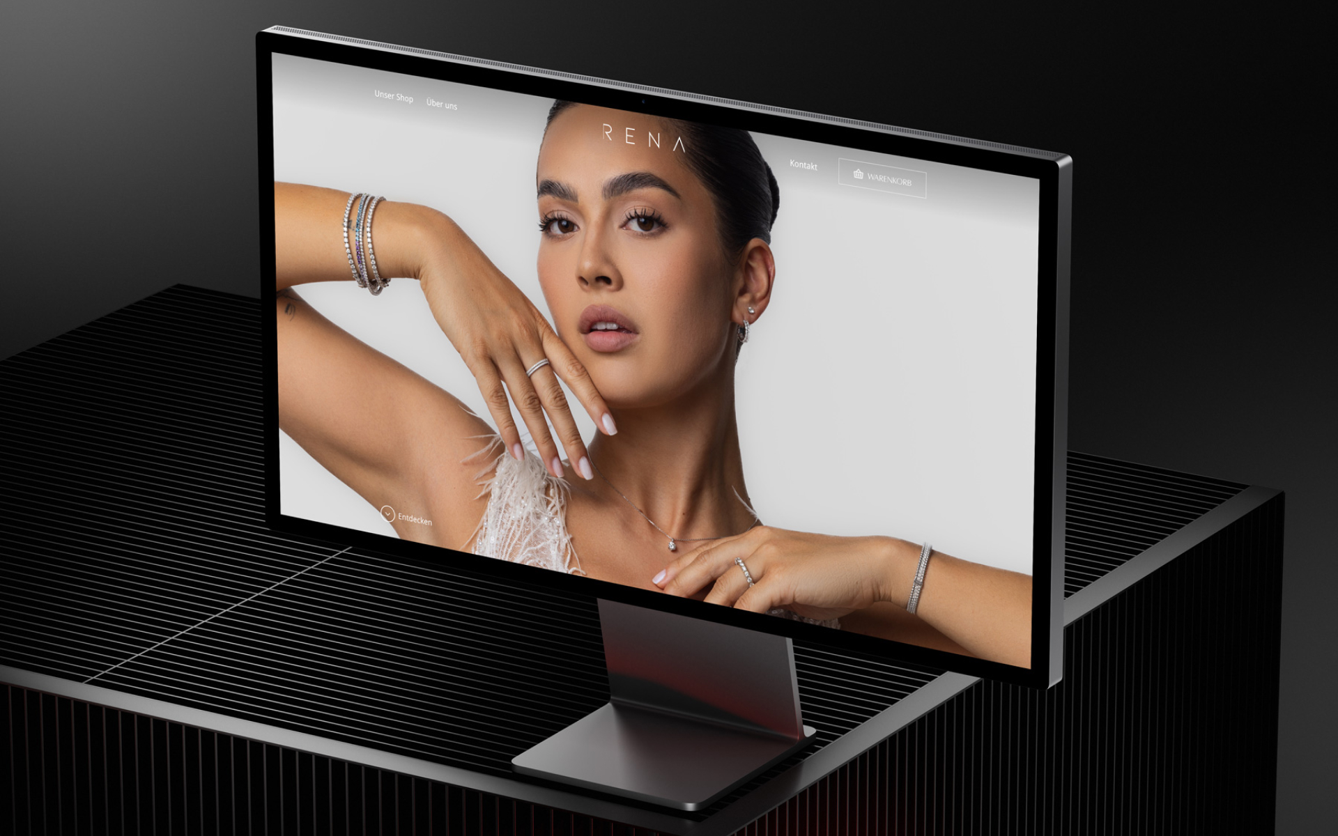 E-Commerce Lösung für Schmuck Brand