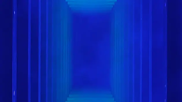 Transito, 2018/2023, light installation.