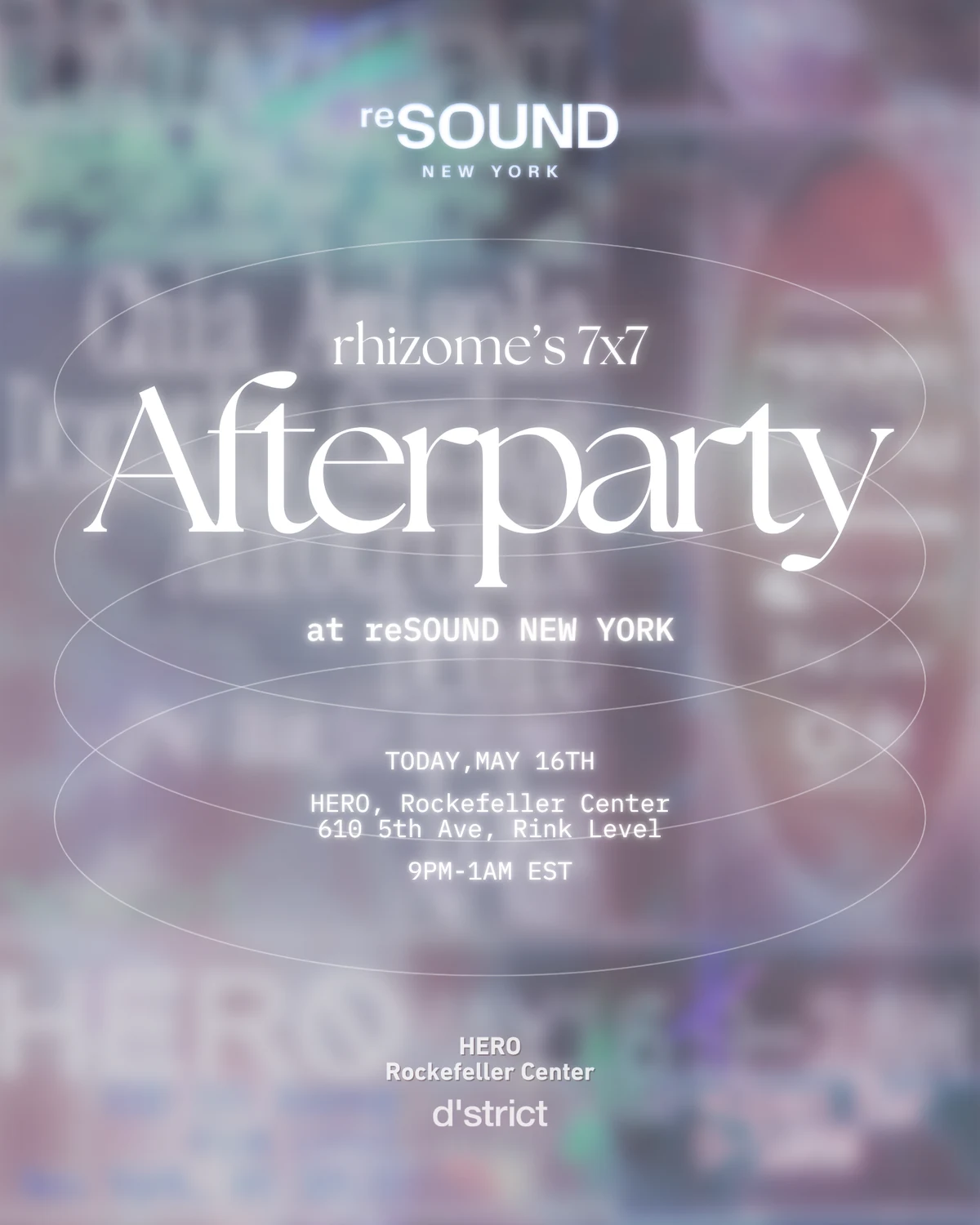 Rhizome Afterparty