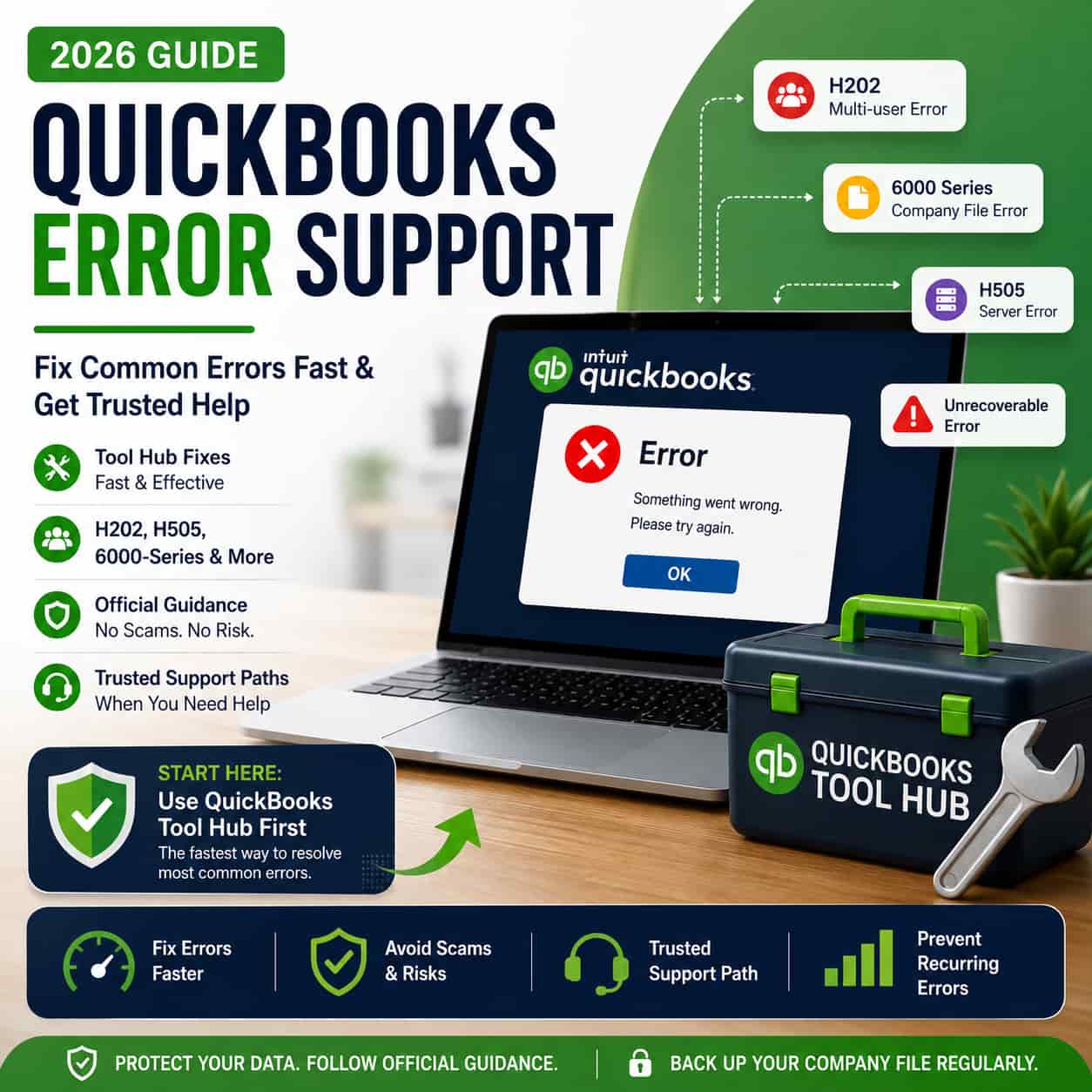 QuickBooks Error Support – Diagnose, Fix & Get Trusted Help