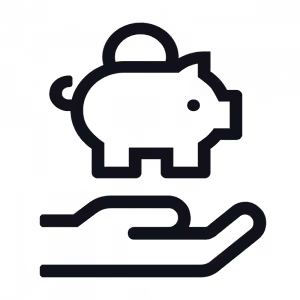 Symbol für Sicherheit und Sozialleistungen
