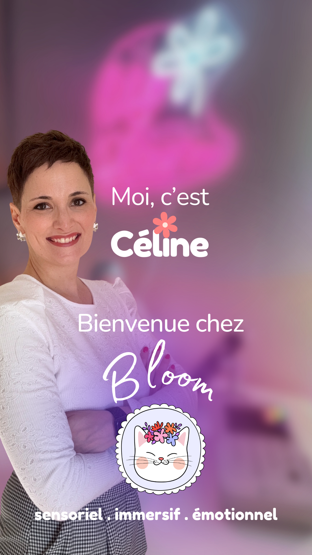 Céline fondatrice de Bloom Headspa unique et immersif au Val d'Europe Fontenay-Trésigny