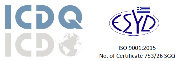 Certificazione ISO 9001:2015 - ICDQ, certificato n. 753/26 SGQ