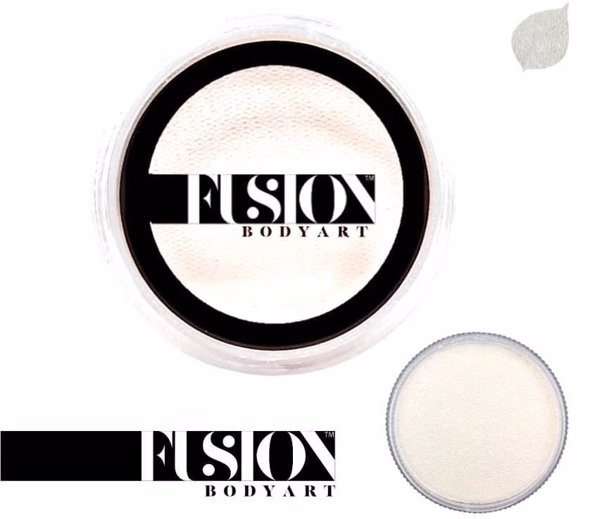 white face paint from the brand "fusion body art"