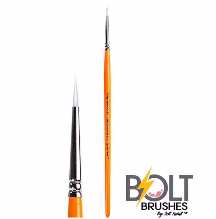 an image of a bolt face painting brush