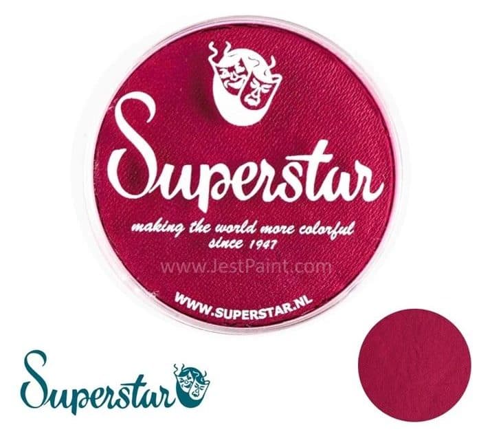 an image of red face paint from the "superstar" brand